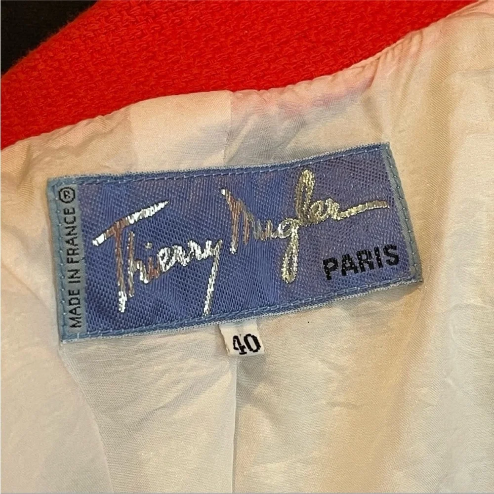 Thierry Mugler Red and White Ensemble - Picture 4 of 8